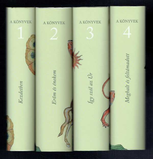 Biblia: A könyvek 1-4. kötet  Pecsuk Ottó